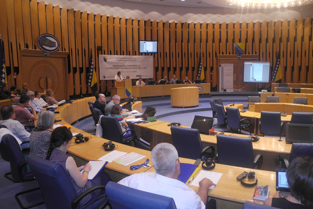 У Парламентарној скупштини БиХ одржана међународна конференција под називом „Аутентичност националних мањина у БиХ“